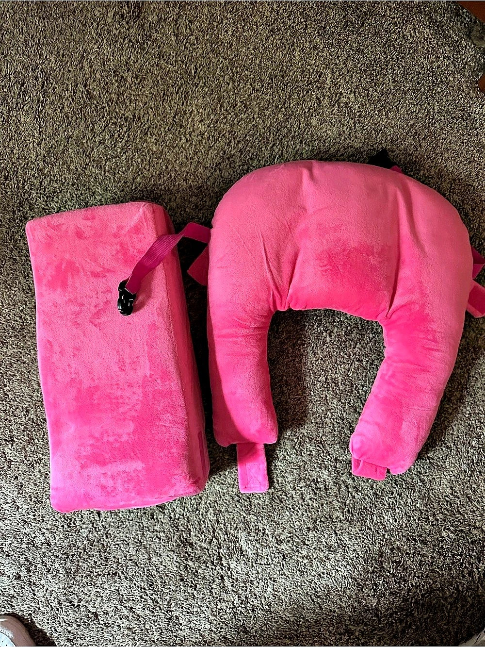 Yesindeed BBL Pillow + Back Support Set Pink